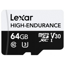 Lexar High-Endurance 64 GB MicroSDXC UHS-I Clase 10 (Espera 4 dias) en Huesoi