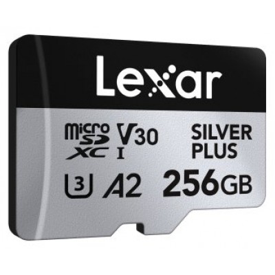 Lexar Professional SILVER PLUS 256 GB MicroSDXC UHS-I Clase 3 (Espera 4 dias) en Huesoi