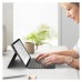 TECLADO FUNDA LOGITECH FOLIO IPAD OXFORD GREY PRO/AIR en Huesoi