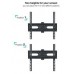 SOPORTE PARED PANTALLAS 32-55 GIRA/INCLI NEGRO TOOQ en Huesoi