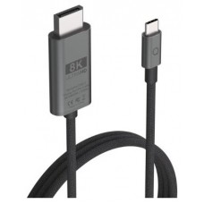 CABLE USB-C A DISPLAYPORT PRO NEGRO 2M LINQ (Espera 4 dias) en Huesoi