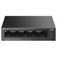 SWITCH NO GESTIONABLE TP-LINK LS105LP LITEWAVE 5P en Huesoi