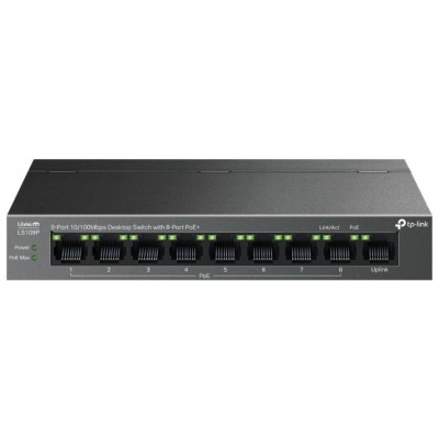 SWITCH NO GESTIONABLE TP-LINK LS109P LITEWAVE 8P en Huesoi