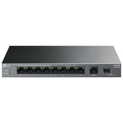 TP-Link LiteWave LS1210GP switch No administrado Gigabit Ethernet (10/100/1000) Energía sobre Ethernet (PoE) Negro (Espera 4 dias) en Huesoi