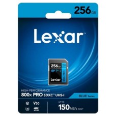 LEXAR 256GB PROFESSIONAL 800X PRO SDXC UHS-I CARDS, UP TO 150MB/S READ 45MB/S WRITE C10 V30 U3 (Espera 4 dias) en Huesoi LEXAR 256GB PROFESSIONAL 800X PRO SDXC UHS-I CARDS, UP TO 150MB/S READ 45MB/S WRITE C10 V30 U3 (Espera 4 dias) en Huesoi