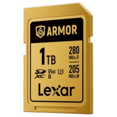 LEXAR 1TB PROFESSIONAL ARMOR GOLD SDXC UHS-II CARDS, UP TO 280MB/S READ 210MB/S WRITE C10 V60 U3,STAINLESS STEEL CASING, IP68 (Espera 4 dias) en Huesoi LEXAR 1TB PROFESSIONAL ARMOR GOLD SDXC UHS-II CARDS, UP TO 280MB/S READ 210MB/S WRITE C10 V60 U3,STAINLESS STEEL CASING, IP68 (Espera 4 dias) en Huesoi