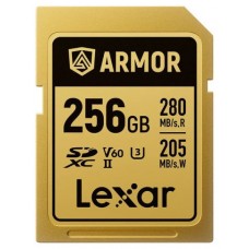 LEXAR 256GB PROFESSIONAL ARMOR GOLD SDXC UHS-II CARDS, UP TO 280MB/S READ 210MB/S WRITE C10 V60 U3,STAINLESS STEEL CASING, IP68 (Espera 4 dias) en Huesoi LEXAR 256GB PROFESSIONAL ARMOR GOLD SDXC UHS-II CARDS, UP TO 280MB/S READ 210MB/S WRITE C10 V60 U3,STAINLESS STEEL CASING, IP68 (Espera 4 dias) en Huesoi