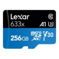 Lexar 633x 256 GB MicroSDXC UHS-I Clase 10 (Espera 4 dias) en Huesoi