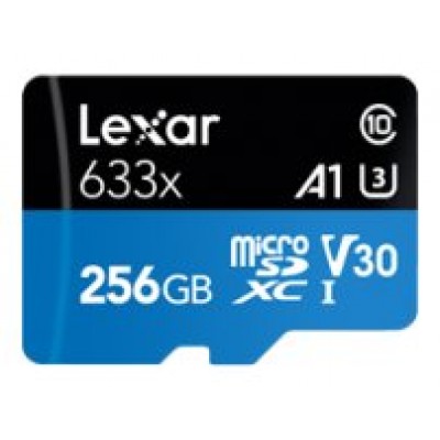 Lexar 633x 256 GB MicroSDXC UHS-I Clase 10 (Espera 4 dias) en Huesoi