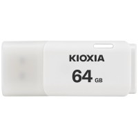 USB 2.0 KIOXIA 64GB U202 BLANCO en Huesoi