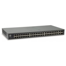 SWITCH LEVEL ONE 50-Port Fast Ethernet Switch, 2 x en Huesoi