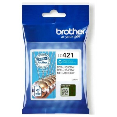 TINTA BROTHER LC421C MFC-J1010DW/1050DW COMP CIAN en Huesoi