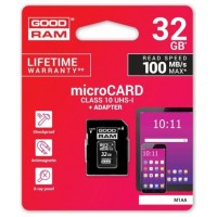 Goodram MicroSD - 32GB - Incluye adaptador a SD - CL en Huesoi