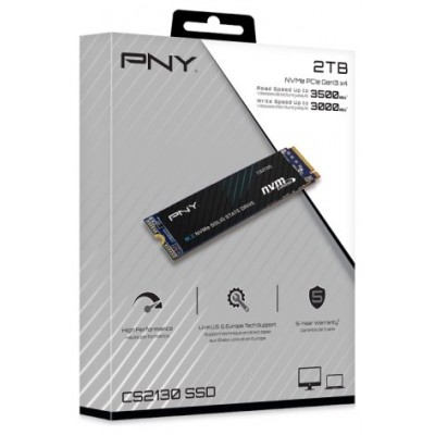 PNY DISCO DURO M2 SSD CS2130 Series PCIe NVMe 2TB en Huesoi