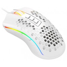 Redragon - STORM Raton Gaming RGB Blanco en Huesoi