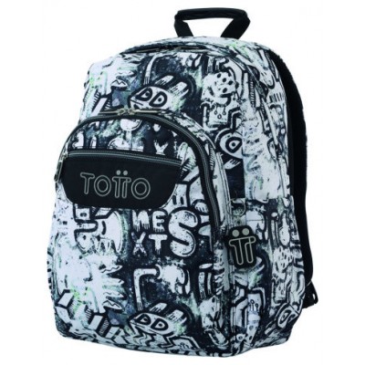 MOCHILA ACUARELES TOTTO MA04ECO021-2326N-5HJ (Espera 4 dias) en Huesoi