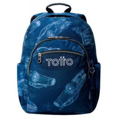 MOCHILA ACUARELES BLUEPRINT (33 X 44 X 14) - 20L TOTTO MA04ECO021-2426N-0JJ (Espera 4 dias) en Huesoi