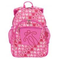 MOCHILA CRAYOLES REFUERZO CAUCHO+BOLSILLOS ROSA/CORAZONES TOTTO MA04ECO029-1710N-1I3 (Espera 4 dias) en Huesoi