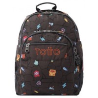 MOCHILA ESCOLAR ESTAMPADO VIDEOJUEGO - CRAYOLES TOTTO MA04ECO029-2210N-3Y7 (Espera 4 dias) en Huesoi