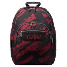 MOCHILA ESCOLAR TIZA ROJA - CRAYOLES TOTTO MA04ECO029-2310N-5C5 (Espera 4 dias) en Huesoi