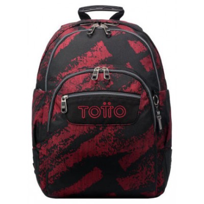 MOCHILA ESCOLAR TIZA ROJA - CRAYOLES TOTTO MA04ECO029-2310N-5C5 (Espera 4 dias) en Huesoi