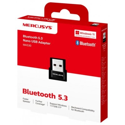ADAPTADOR MERCUSYS MA530 BLUETOOTH 5.3 NANO USB en Huesoi