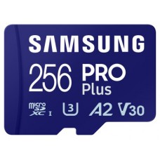 MICRO SD 256 GB PRO PLUS 1 ADAP. CLASS 10 SAMSUNG (Espera 4 dias) en Huesoi