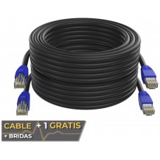 Cable + 1 GRATIS Ethernet CAT6 26AWG Exteriores 5m Max Connection (Espera 2 dias) en Huesoi