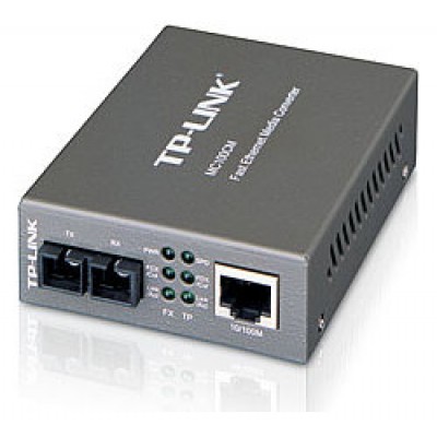 CONVERSOR MEDIOS TP LINK MC110CM MULTI MODE SC/UPC - RJ45 FAST 2KM en Huesoi