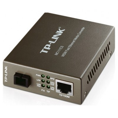 TP-LINK MC111CS Conversor Medios Mono Modo 10/100M en Huesoi
