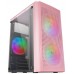 CAJA MICROATX GAMING MARS GAMING MC300 PINK FRONTAL en Huesoi