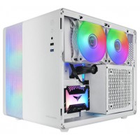 CAJA MICROATX CUBE GAMING MARS GAMING MC400 WHITE en Huesoi