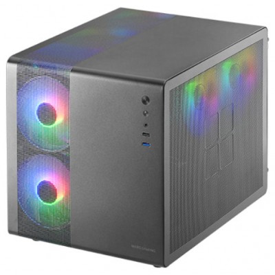 CAJA MINITORRE MICROATX MC400 NEGRO MARS GAMING (Espera 4 dias) en Huesoi