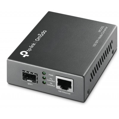 CONVERTIDOR FIBRA TP-LINK MC220L OMADA RJ45 10Gb A en Huesoi