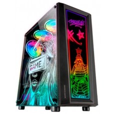 CAJA ATX SEMITORRE GAMING MARS GAMING MC-ART BLACK en Huesoi