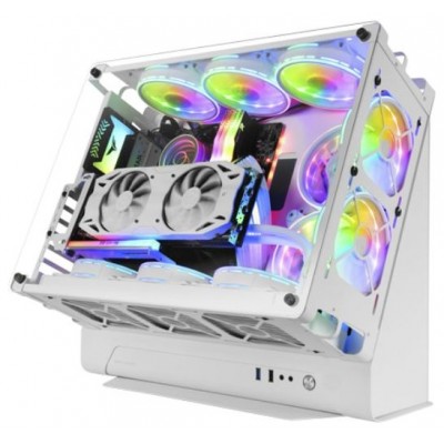 CAJA MICROATX GAMING MARS GAMING MCB WHITE en Huesoi