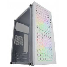 CAJA MICROATX GAMING MARS GAMING MC-CORE WHITE FRONTAL en Huesoi