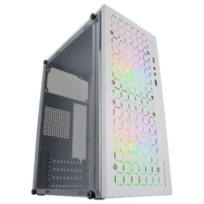 CAJA MICROATX GAMING MARS GAMING MC-CORE WHITE FRONTAL en Huesoi