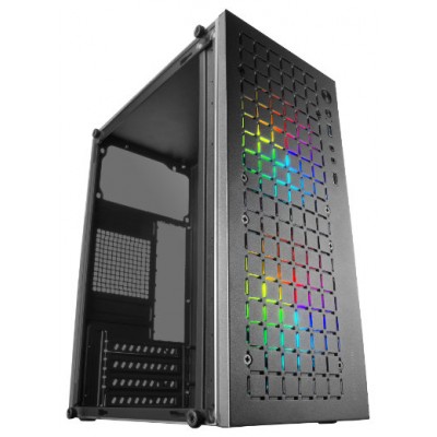 CAJA MINITORRE MICROATX MCCORE NEGRO MARS GAMING (Espera 4 dias) en Huesoi