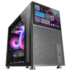 CAJA MICROATX GAMING MARS GAMING MC-LCD NEGRA en Huesoi