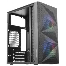 CAJA MICROATX GAMING MARS GAMING MC-ME BLACK FRONTAL en Huesoi