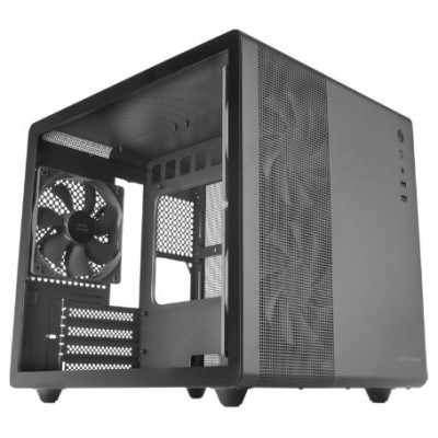 CAJA MINITORRE MICROATX MCMPRO NEGRO MARS GAMING (Espera 4 dias) en Huesoi