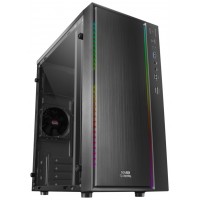 CAJA MICROATX GAMING MARS GAMING MCM BLACK FRONTAL en Huesoi