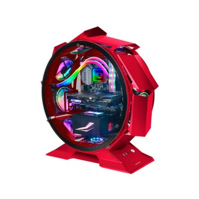 CAJA MICROATX GAMING MARS GAMING MCORB RED en Huesoi