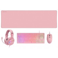 TECLADO MOUSE HEADSET Y ALFOMBRILLA MARS GAMING en Huesoi