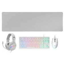 TECLADO MOUSE HEADSET Y ALFOMBRILLA MARS GAMING en Huesoi
