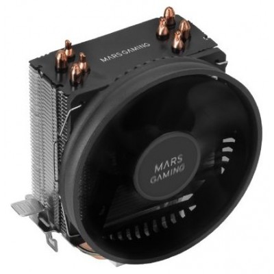 VENTILADOR CON DISIPADOR PARA CPU MARS GAMING MCPUBK 4 en Huesoi