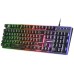 TECLADO MOUSE Y ALFOMBRILLA MARS GAMING MCPX BLACK en Huesoi