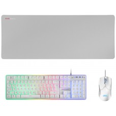 TECLADO MOUSE Y ALFOMBRILLA MARS GAMING MCPX FRANCES en Huesoi