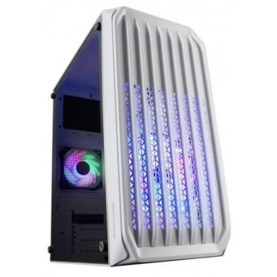 CAJA MICROATX GAMING MARS GAMING MC-S2 WHITE FRONTAL en Huesoi